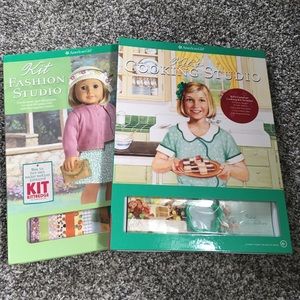 AMERICAN GIRL🇺🇸KIT’S SET OF TWO STUDIOS💚